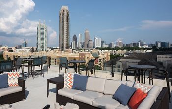 Roof Deck at Radius West Midtown, Atlanta